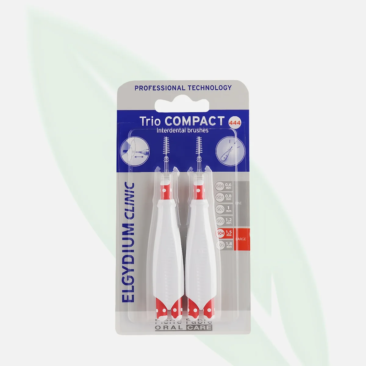 ELGYDIUM Clinic Trio Compact Interdental Brush ISO 2 (2-Pack) ELGYDIUM Clinic Trio Compact Interdental Brush ISO 2 (2-Pack)