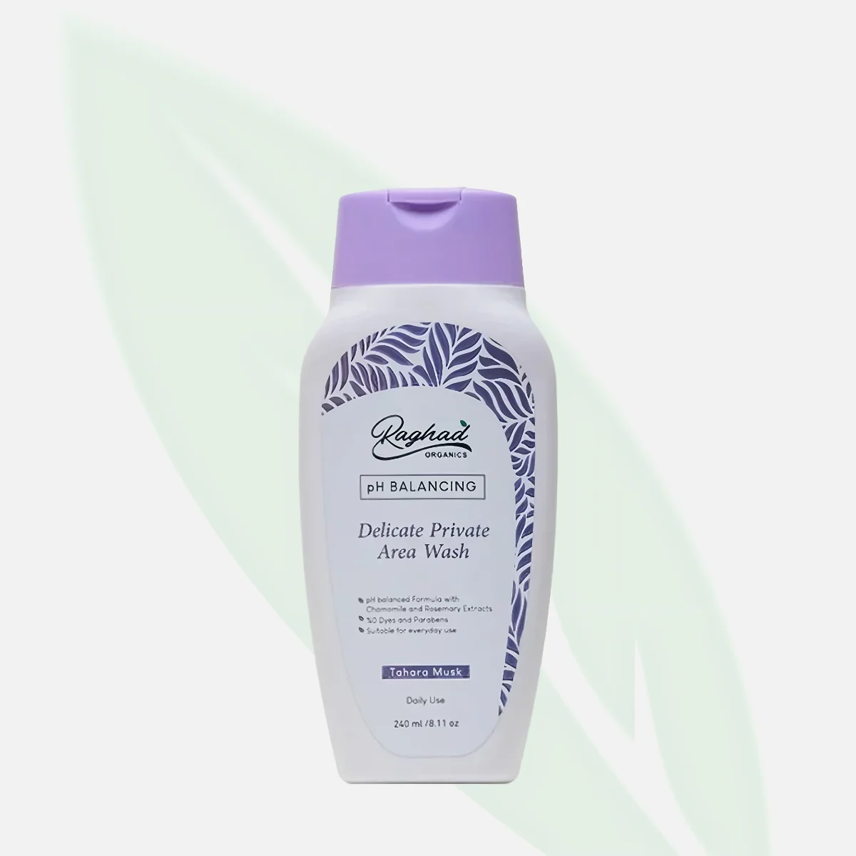 RAGHAD Organics Delicate Private Area Tahara Musk Wash 240ml