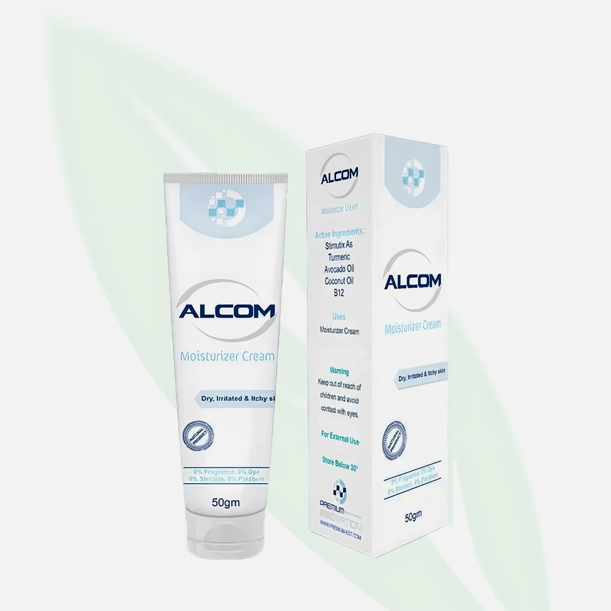 ALCOM Moisturizing Cream for Eczema & Sensitive Skin 100g