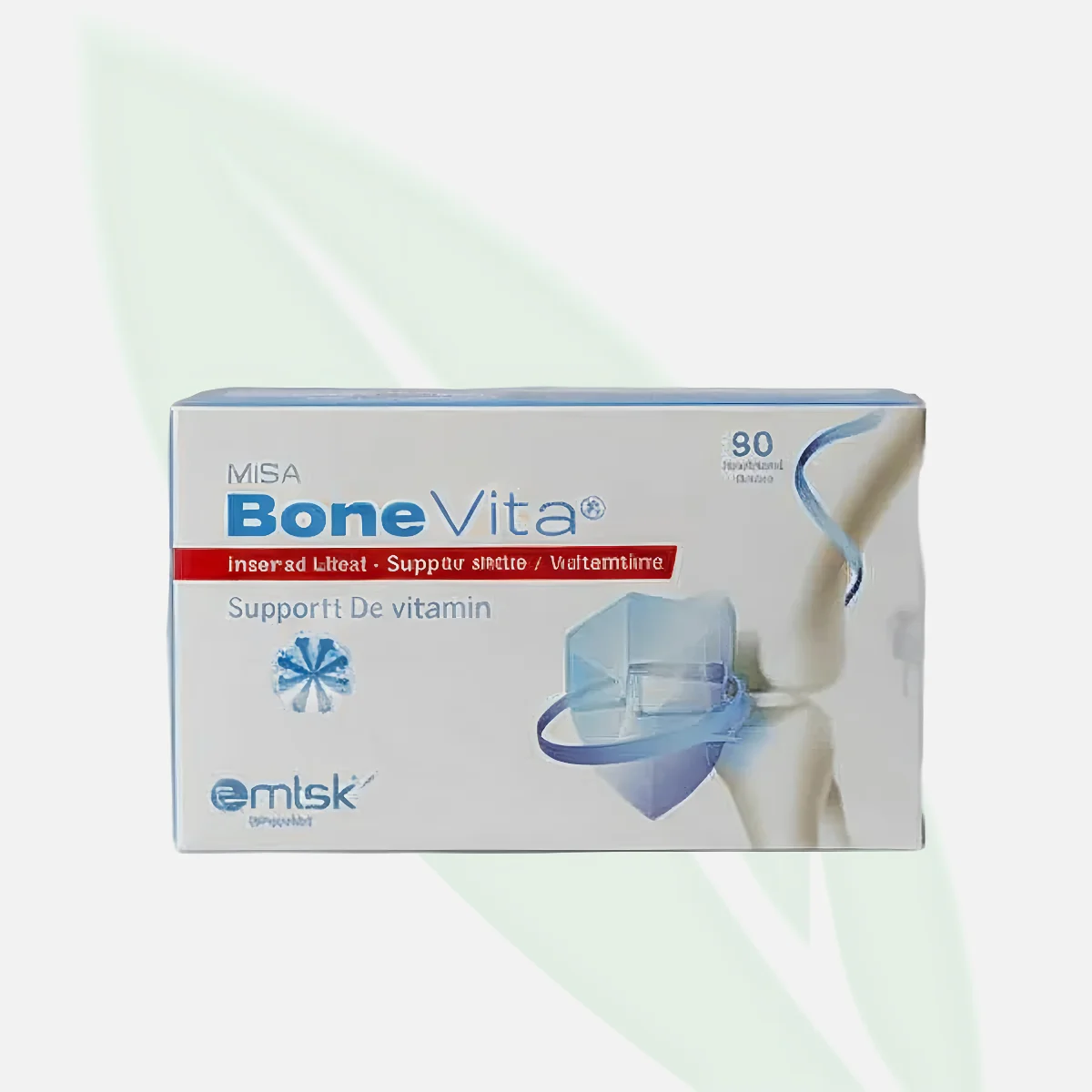 MISK Bonevita Calcium & Vitamin D Bone Health Supplement