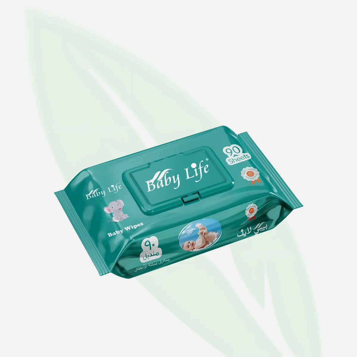 BABY LIFE Baby Wet Wipes Alcohol-Free pH 5.5 240 Wipes