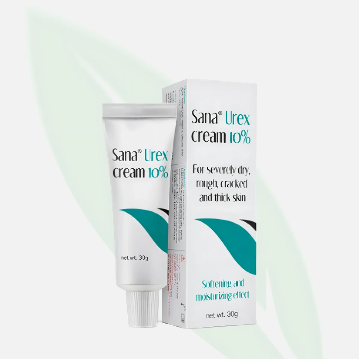 SANA UREX Urea 10% Healing Cream for Very Dry Skin 30g