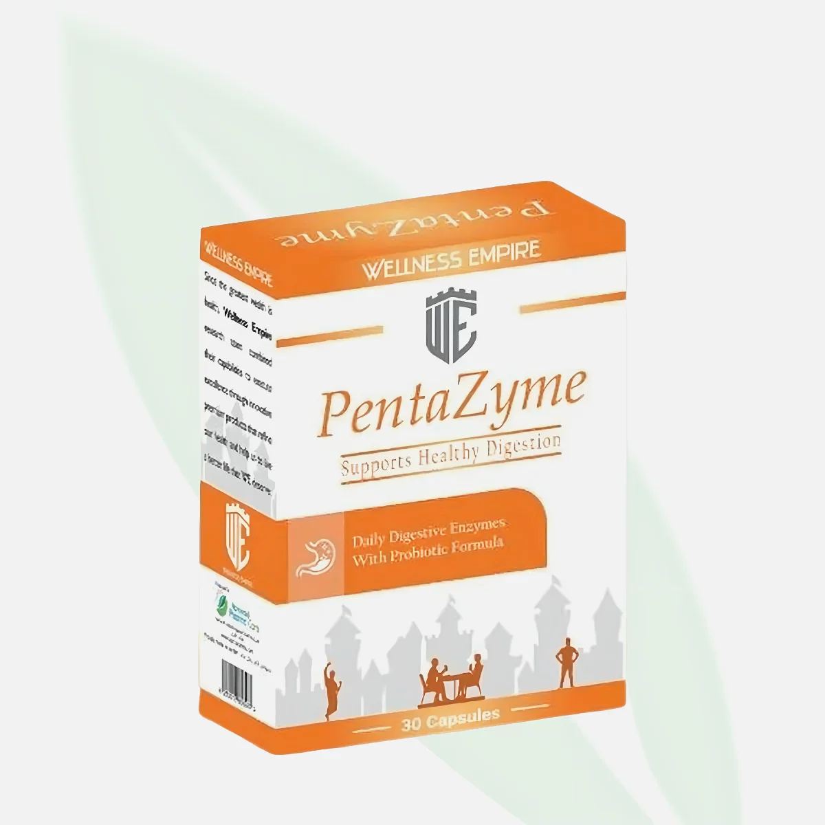 PENTAZYME Multi-Enzyme Digestive Support Formula 30 Capsules