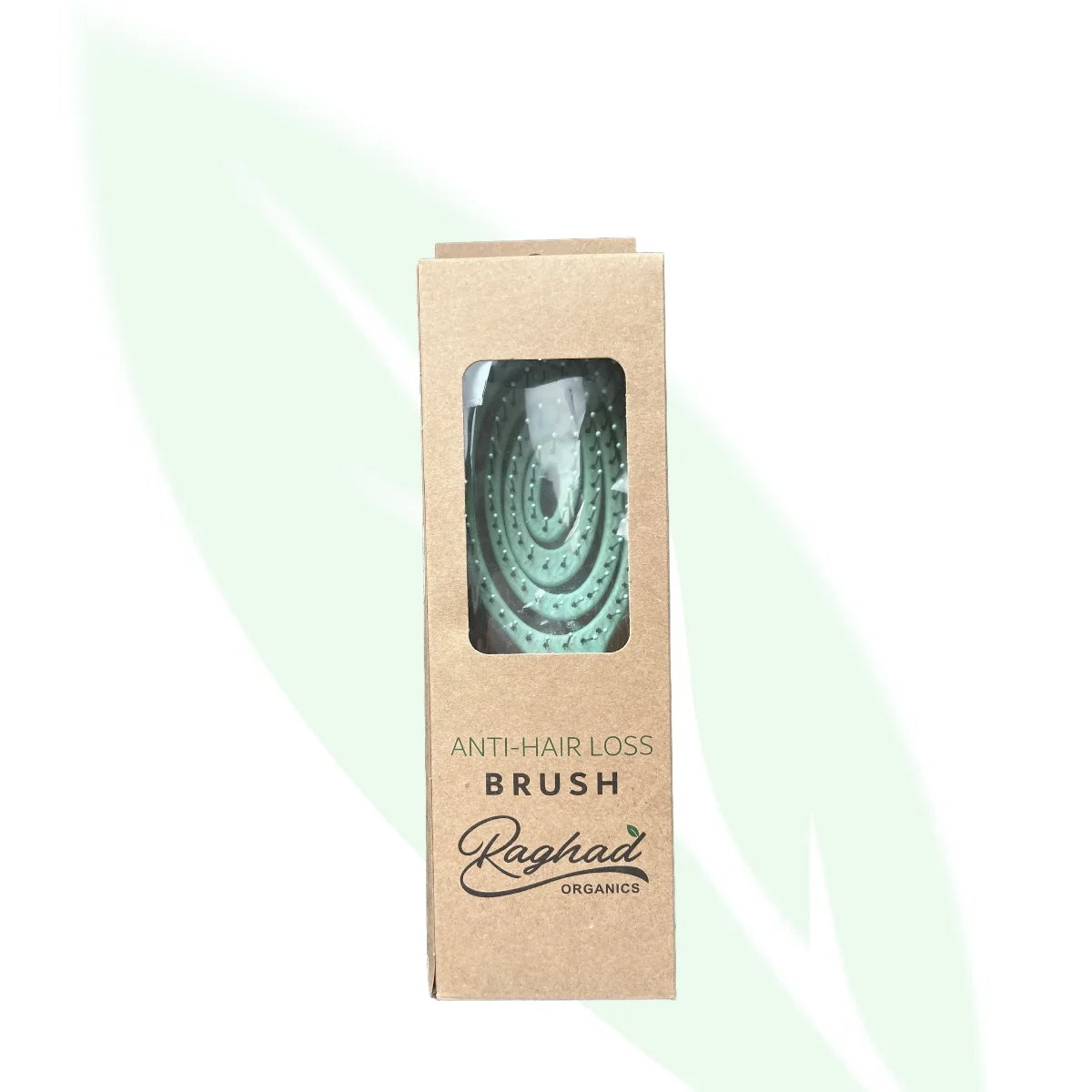 RAGHAD Wheat Straw Anti Hair Loss Eco-Friendly Brush Green