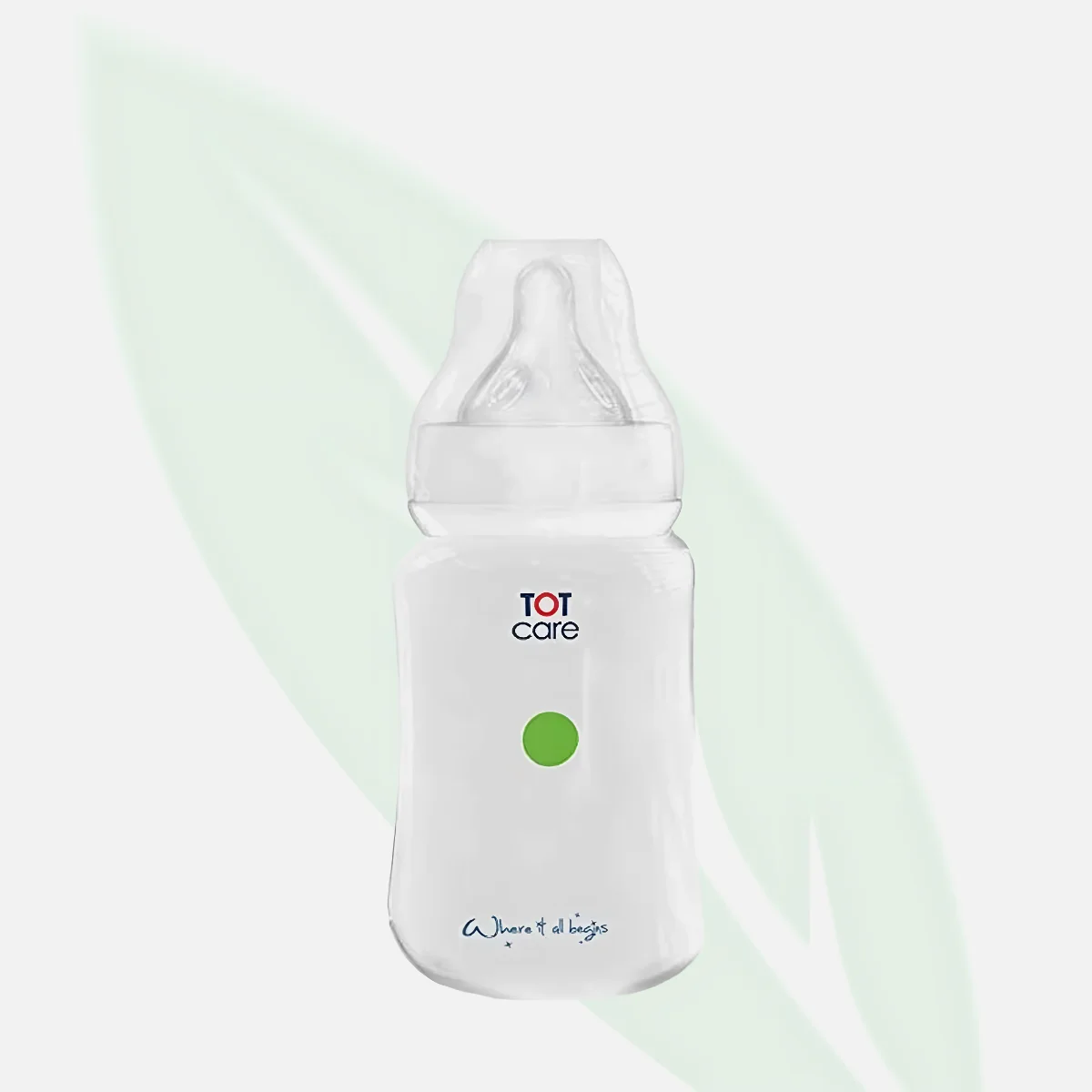 TOT CARE Medium Flow Silicone Nipple 3M+