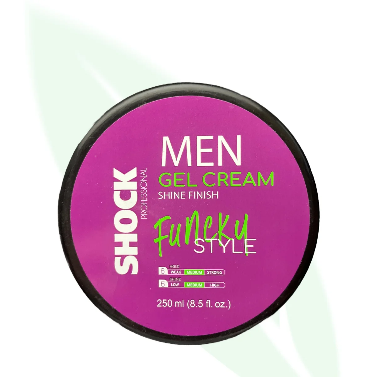 SHOCK Cream Men Medium Hold Natural Finish 250ml SHOCK Cream Men Medium Hold Natural Finish 250ml