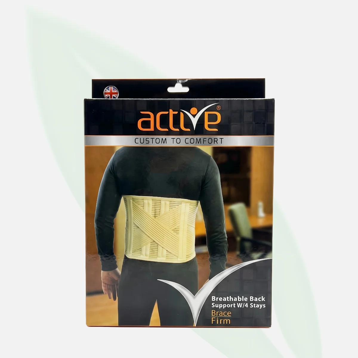 ACTIVE دعامة الركبة المرنة بضغط أربع اتجاهات مقاس L