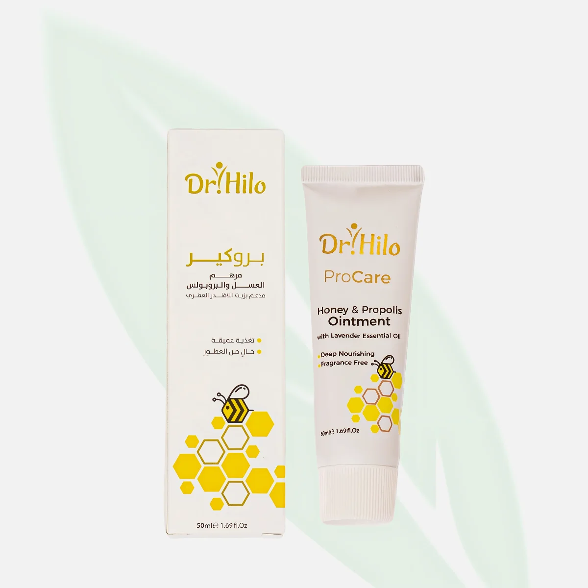DR.HILO ProCare Honey & Propolis Ointment for Burns & Cracks 50ml DR.HILO ProCare Honey & Propolis Ointment for Burns & Cracks 50ml
