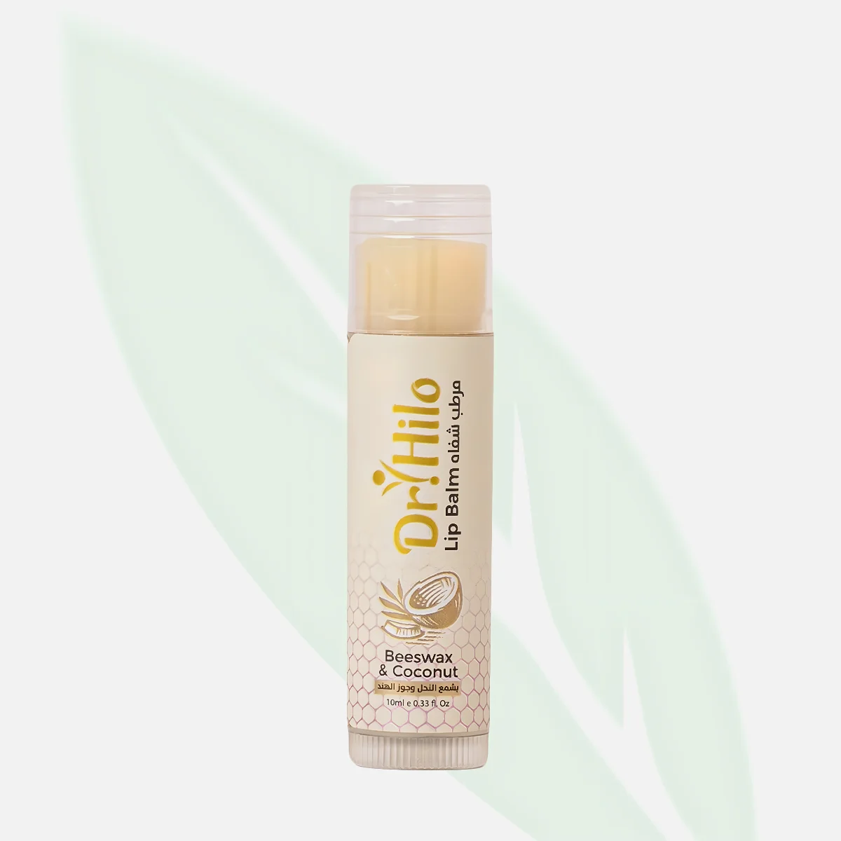 DR.HILO Lip Balm with Beeswax and Coconut Oil 10ml DR.HILO Lip Balm with Beeswax and Coconut Oil 10ml