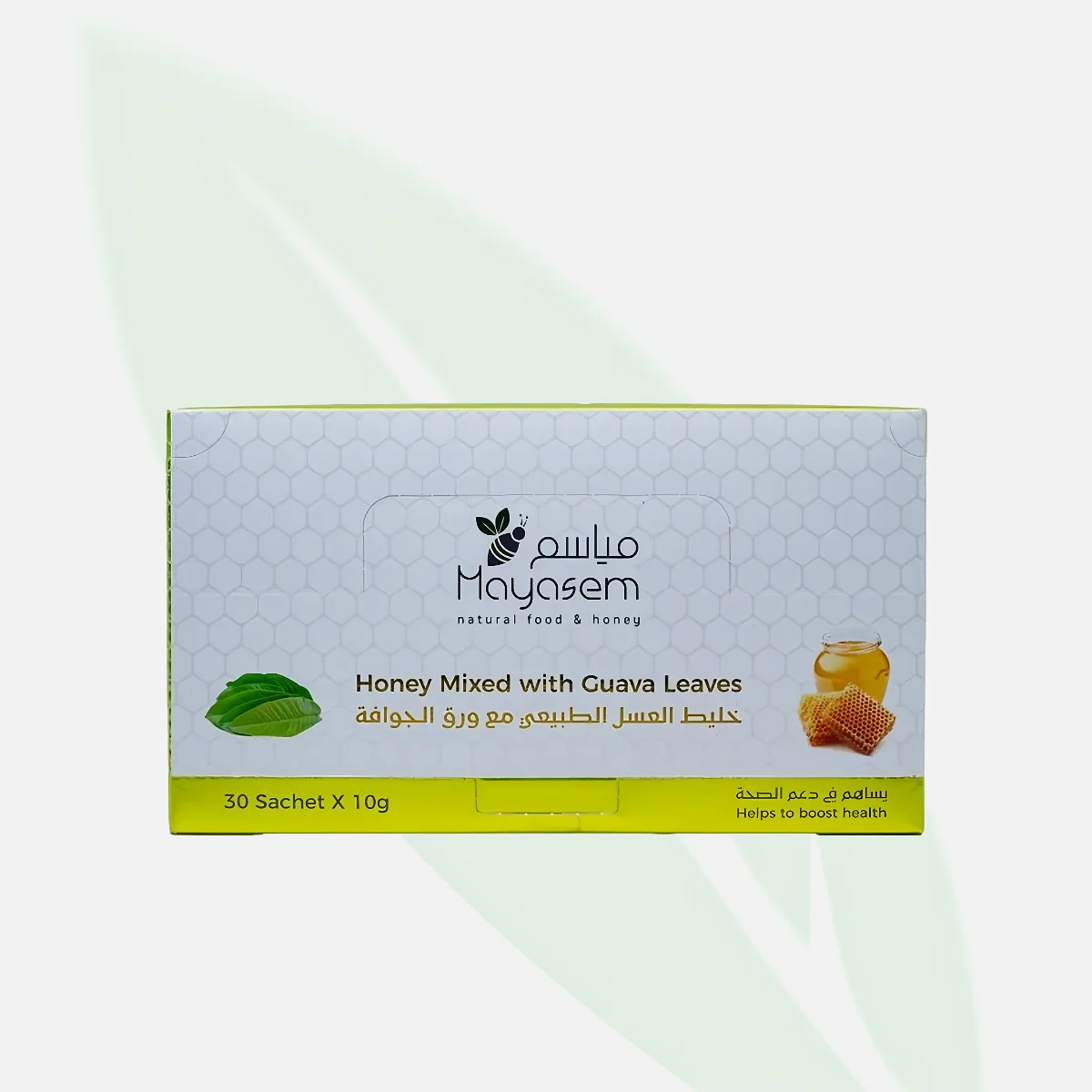 MAYASEM Honey Mixed with Guava Leaves 30 Sachets MAYASEM Honey Mixed with Guava Leaves 30 Sachets