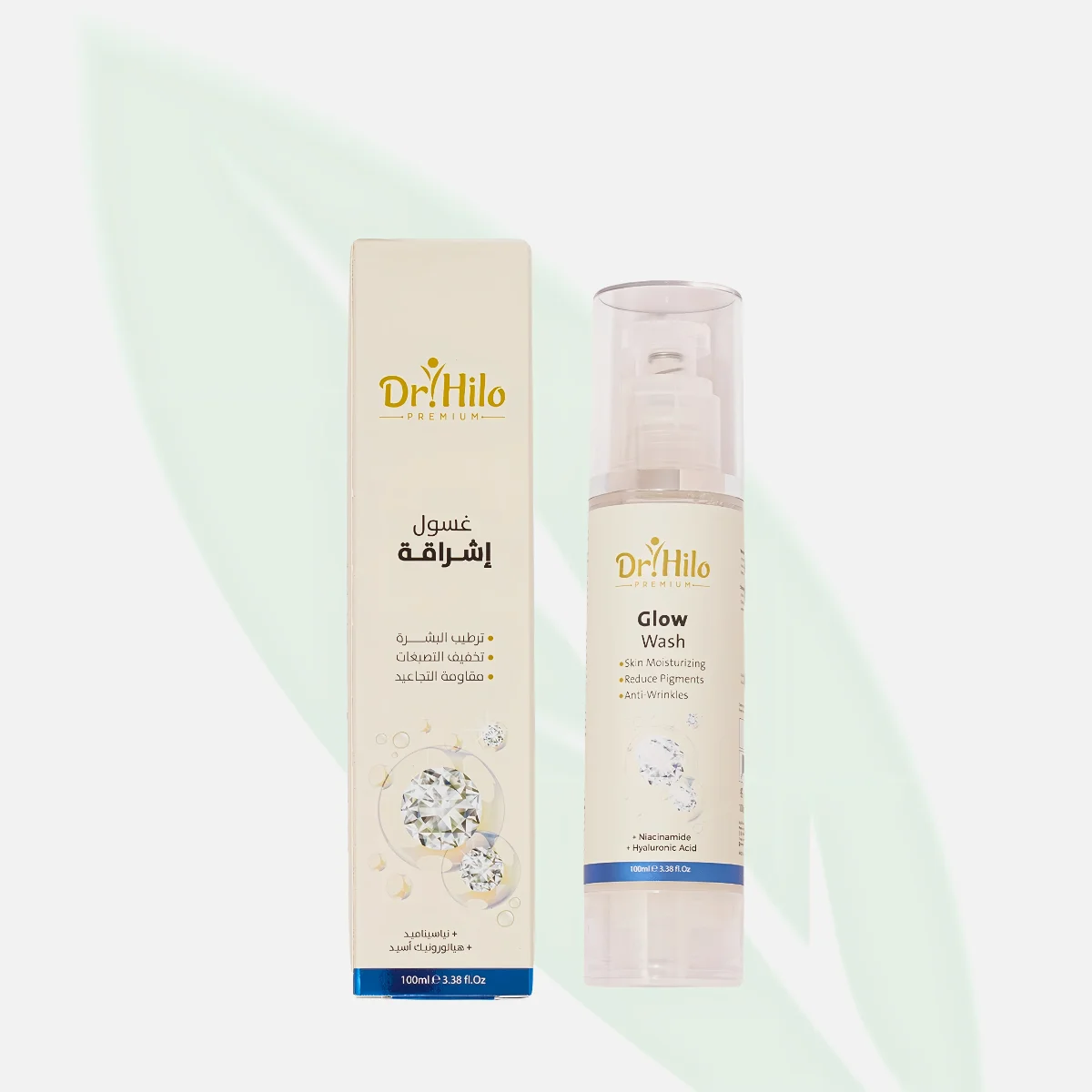 DR.HILO Glow Wash Niacinamide & Hyaluronic Acid Face Cleanser 100ml DR.HILO Glow Wash Niacinamide & Hyaluronic Acid Face Cleanser 100ml