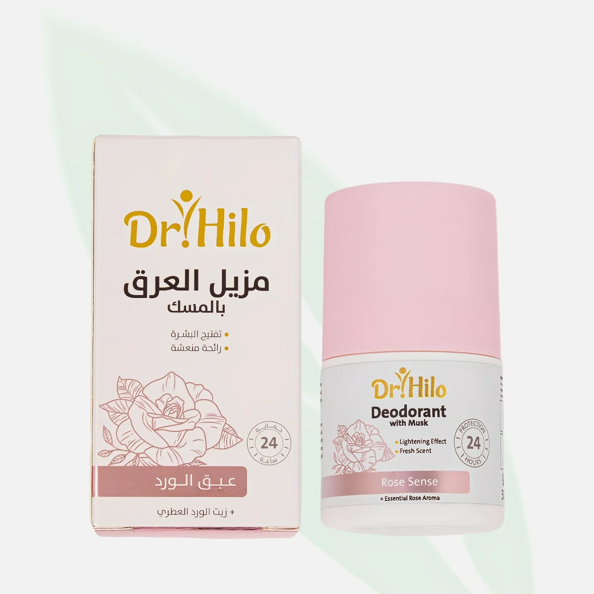 DR.HILO Deodorant with Musk – Rose Sense Roll-On 50ml DR.HILO Deodorant with Musk – Rose Sense Roll-On 50ml