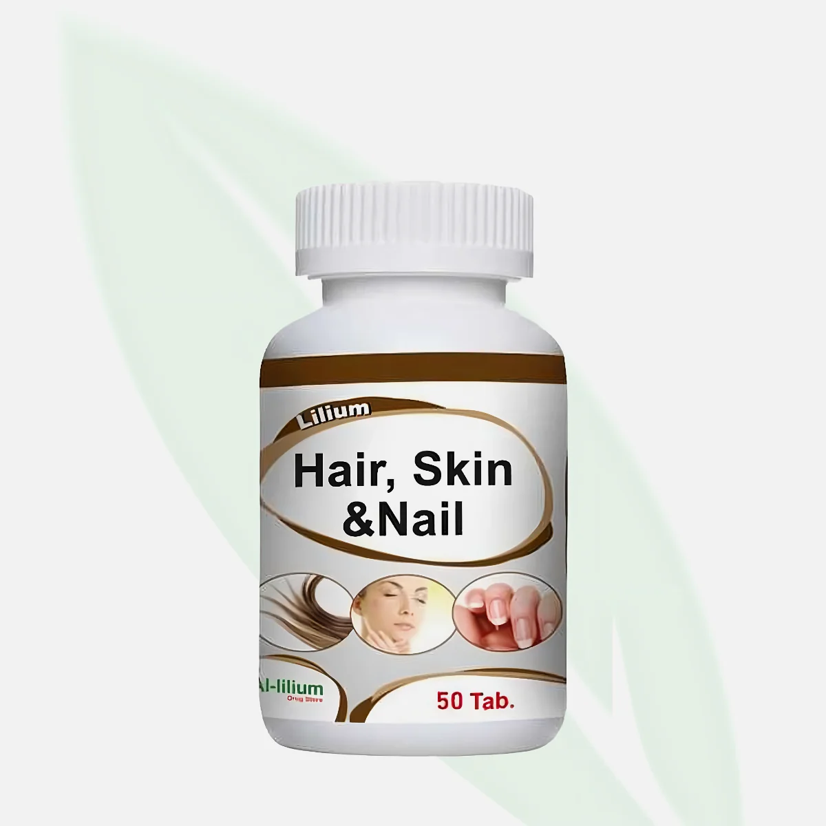 LILIUM Hair Skin & Nail Supplement with Biotin & Collagen 50 Tablets LILIUM Hair Skin & Nail Supplement with Biotin & Collagen 50 Tablets