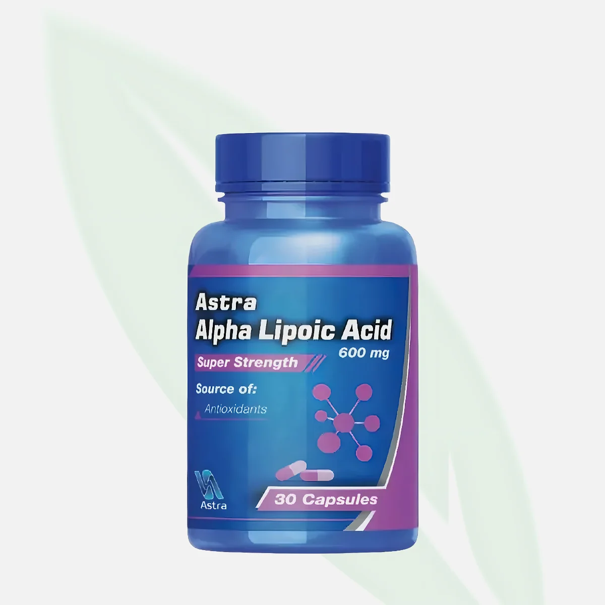 ASTRA Alpha Lipoic Acid 600mg 30 Capsules ASTRA Alpha Lipoic Acid 600mg 30 Capsules