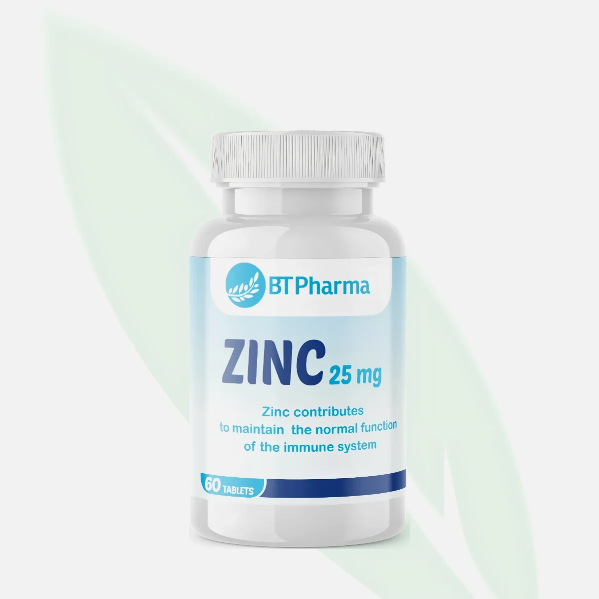 BT PHARMA Zinc 25mg Tablets 60 Tablets