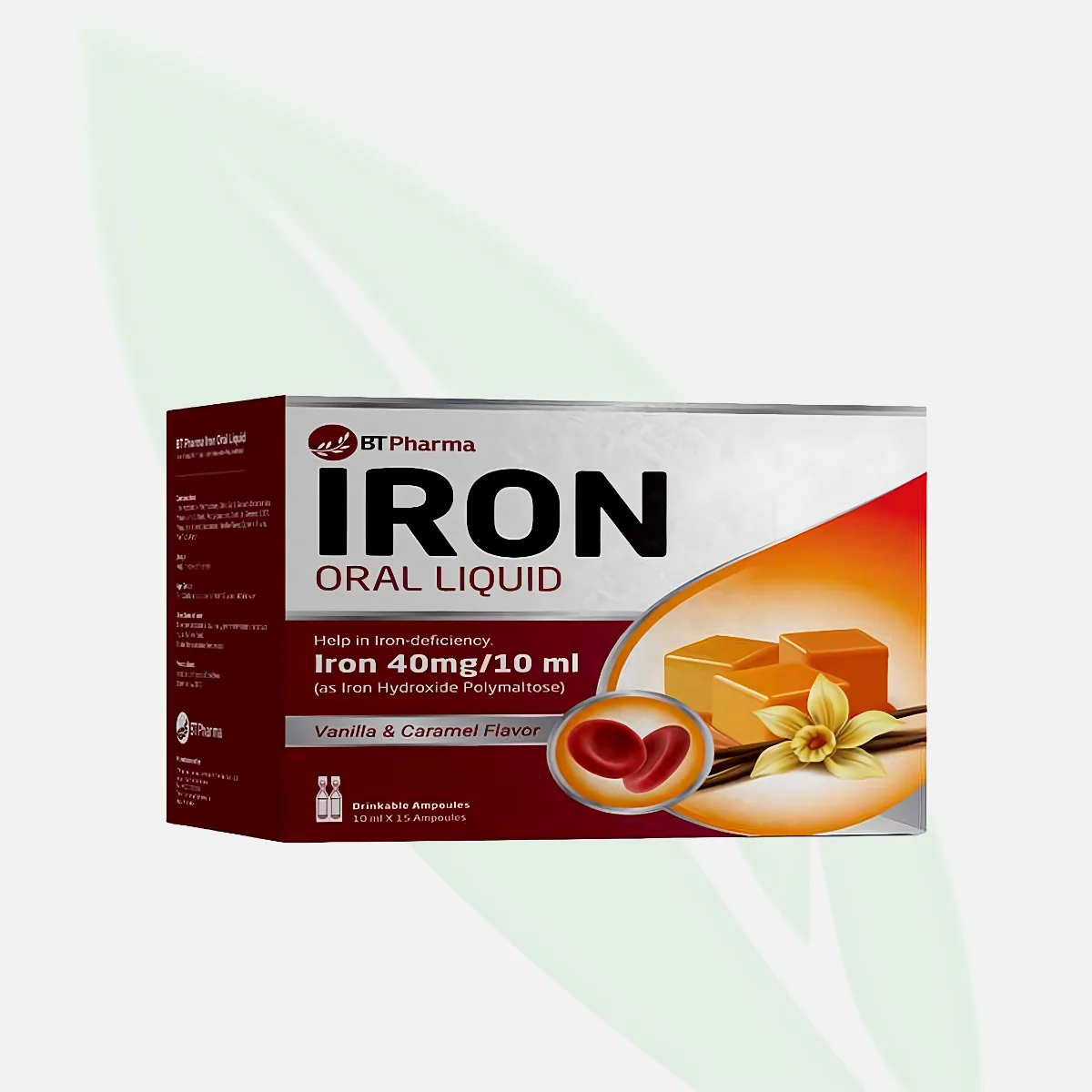 BT PHARMA Iron Oral Liquid 40mg/10ml – 10 Vials (Adult) BT PHARMA Iron Oral Liquid 40mg/10ml – 10 Vials (Adult)
