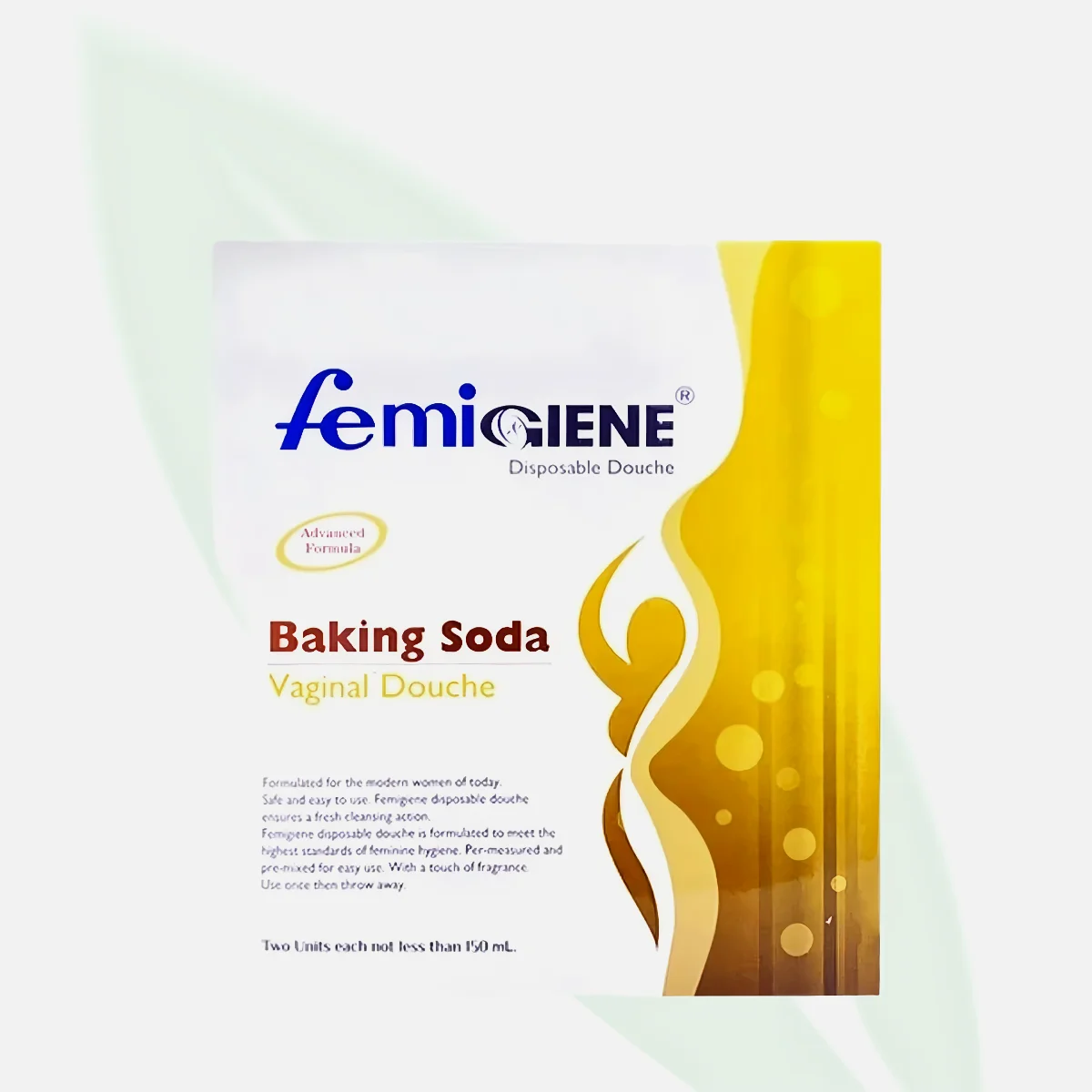 FEMIGIENE Baking Soda Vaginal Douche 2x150ml