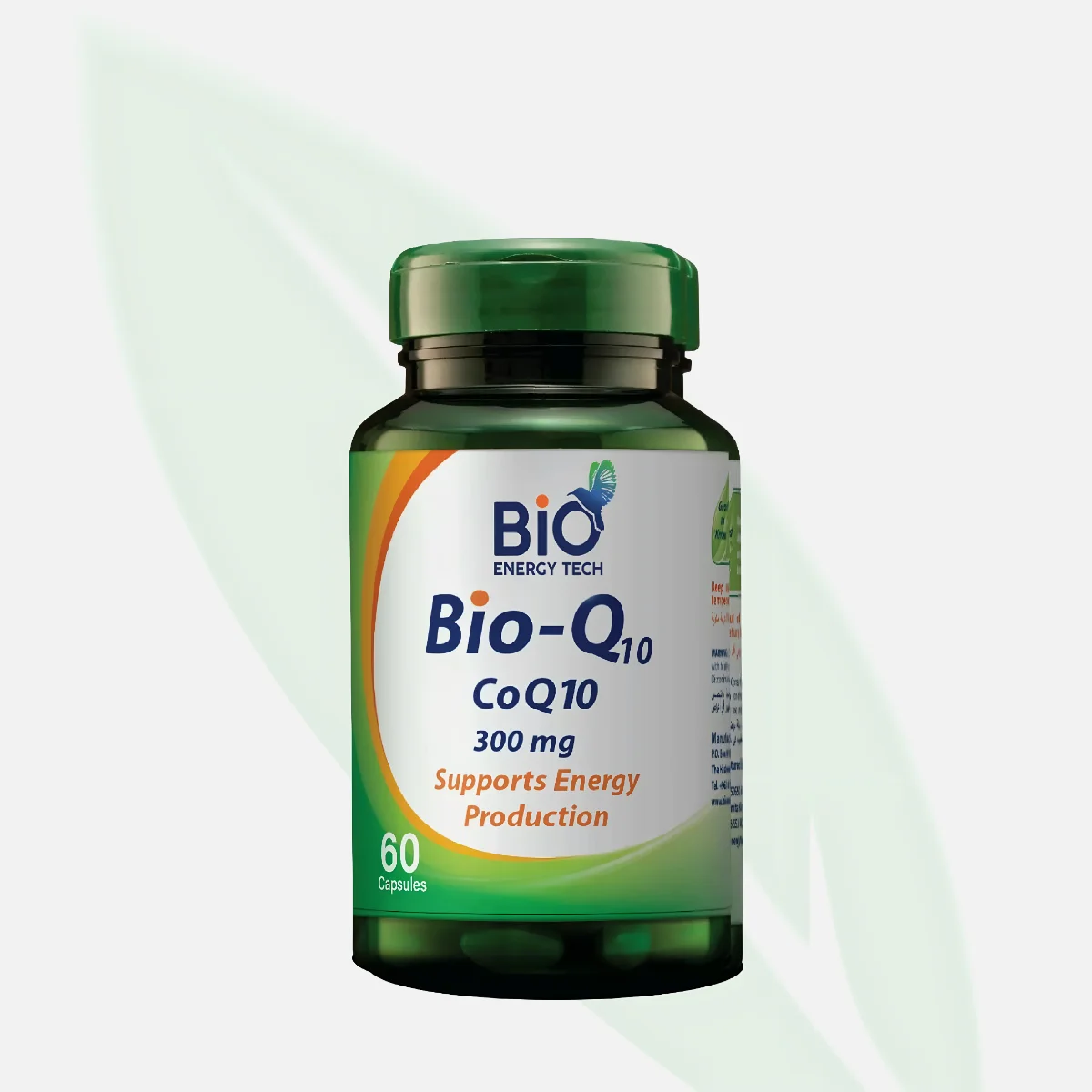 BIO ENERGY CoQ10 300mg Cell Energy & Heart Health 60 Capsules