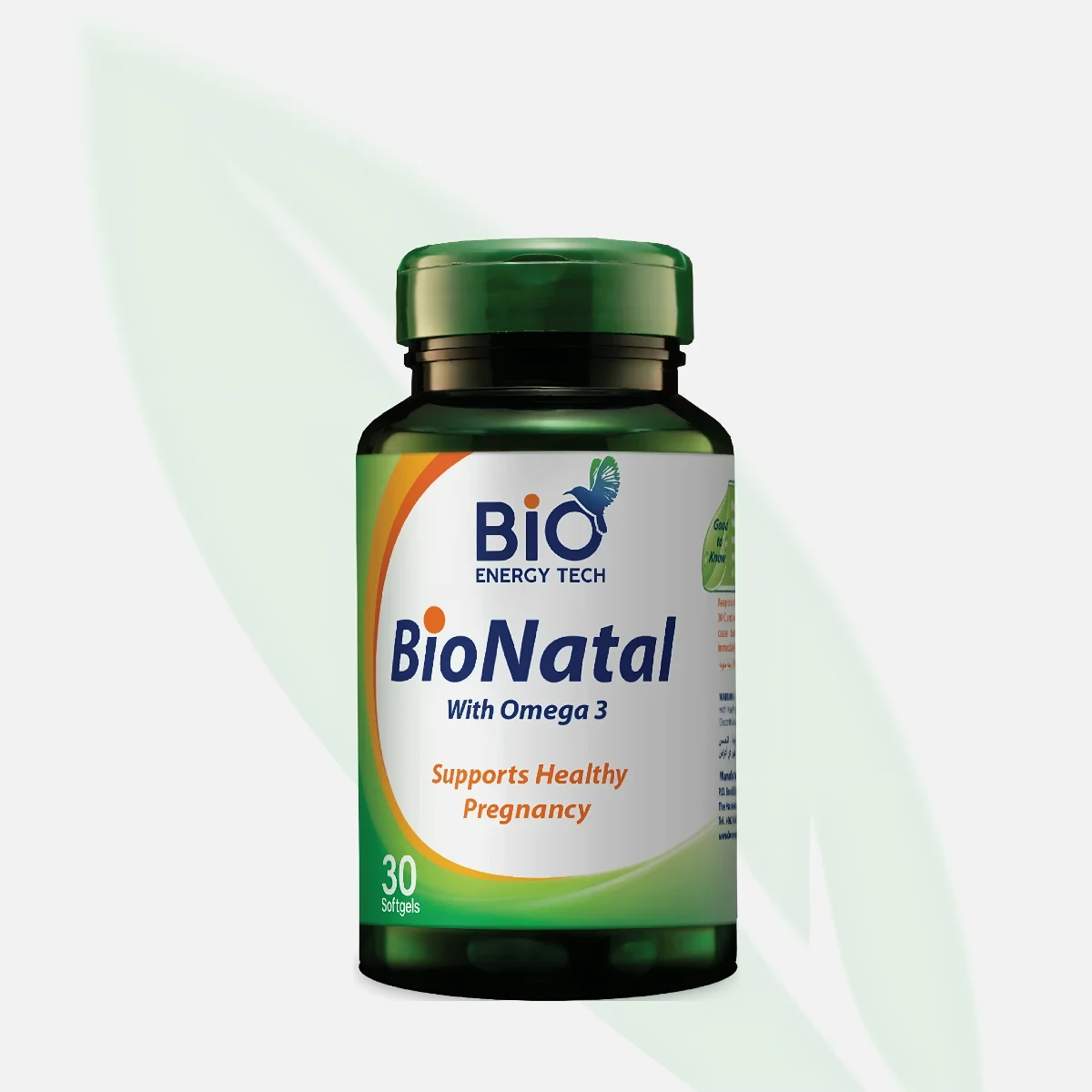 BIO ENERGY BioNatal Omega 3 Prenatal Softgels 30 Softgels BIO ENERGY BioNatal Omega 3 Prenatal Softgels 30 Softgels