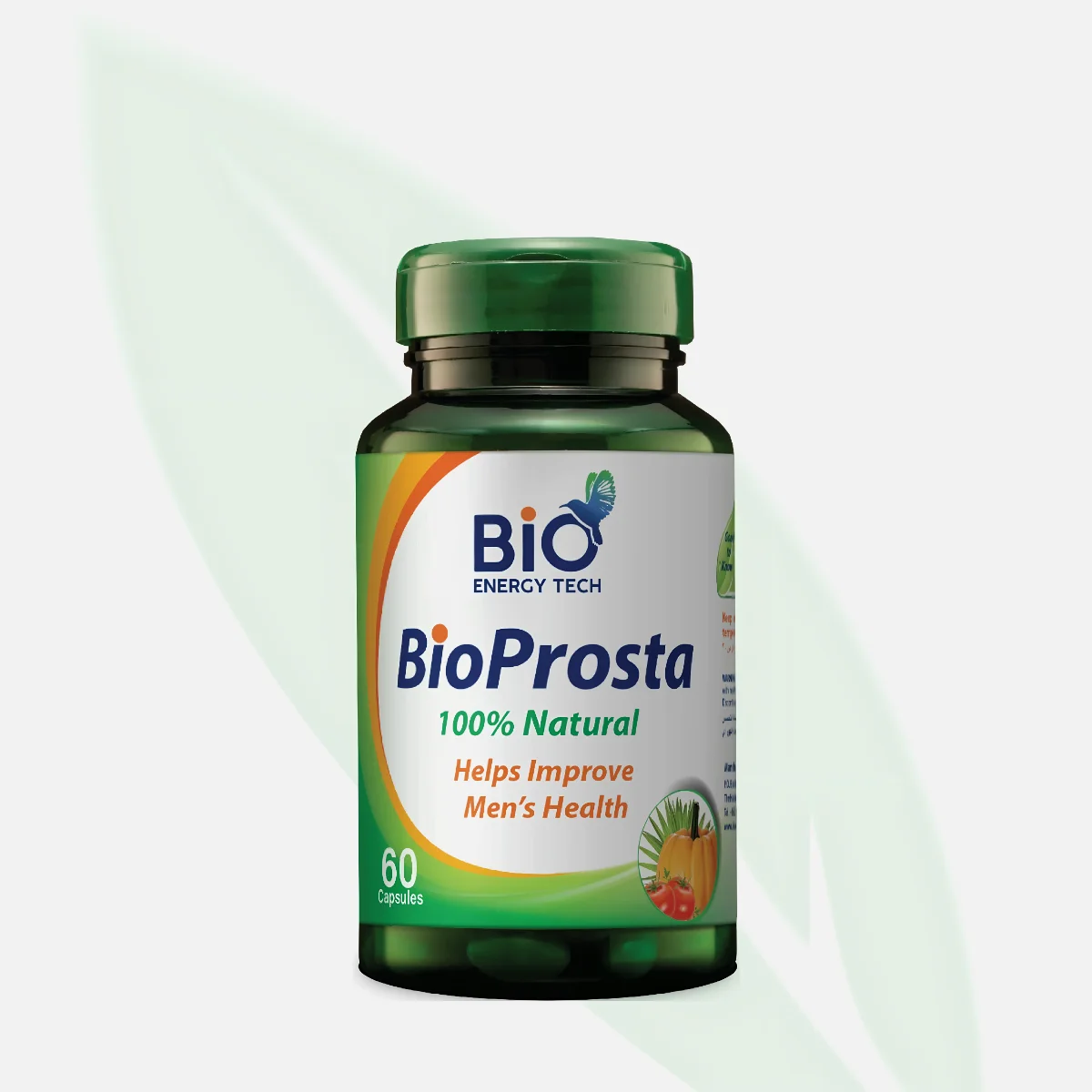 BIO ENERGY TECH BioProsta كبسولات صحة البروستاتا النباتية 60 كبسولة