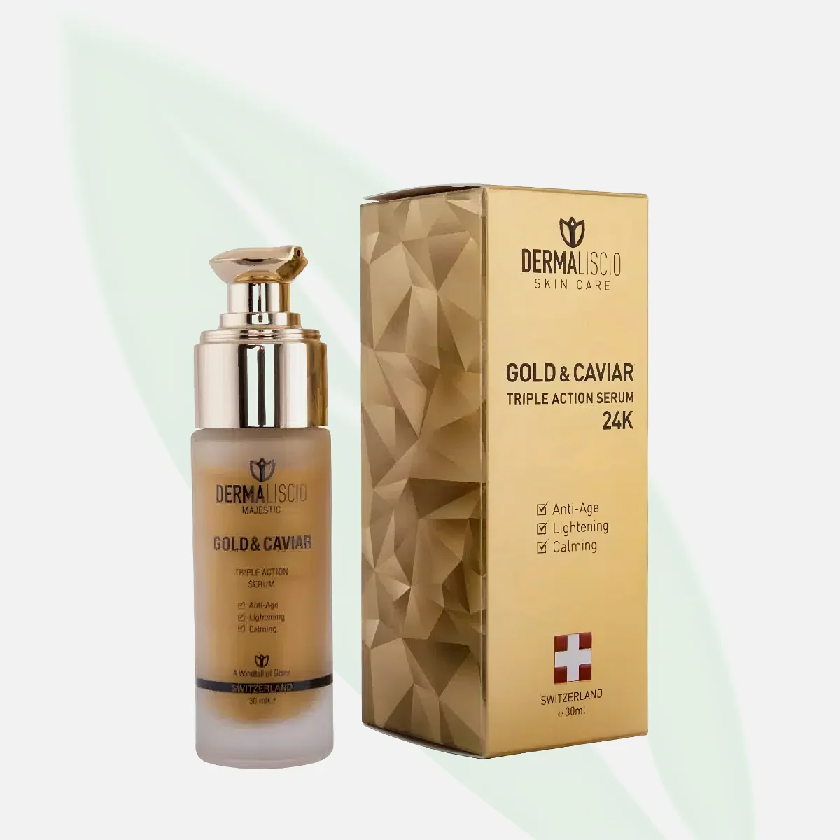 DERMALISCIO Gold & Caviar Triple Action Cream 30ml DERMALISCIO Gold & Caviar Triple Action Cream 30ml