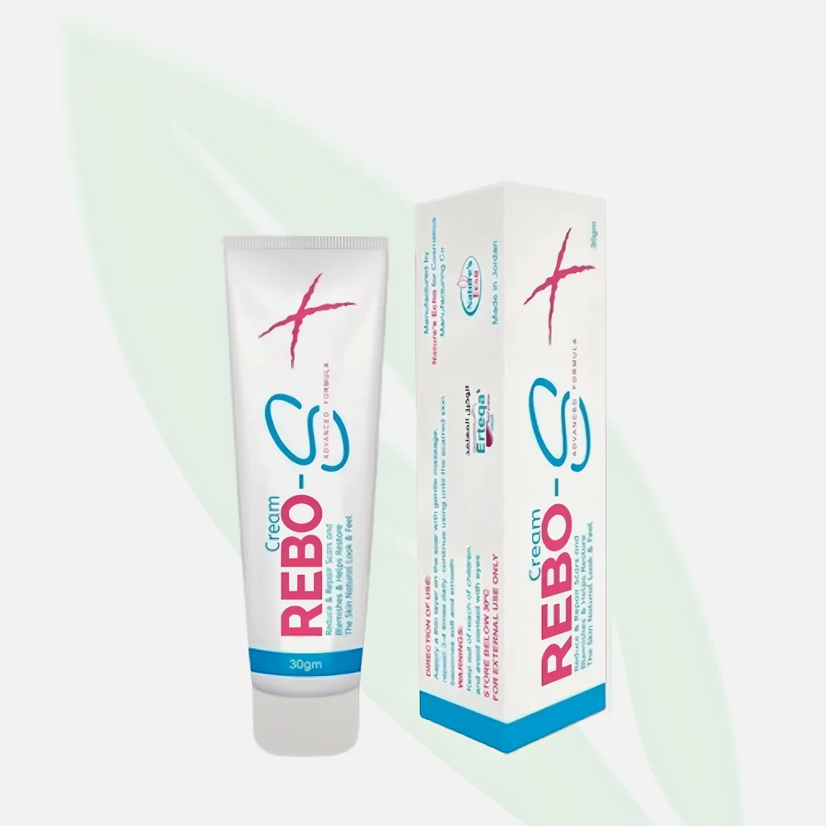 NATURE’S ECHO Rebo-S Soothing Cream for Irritation & Minor Burns 40g