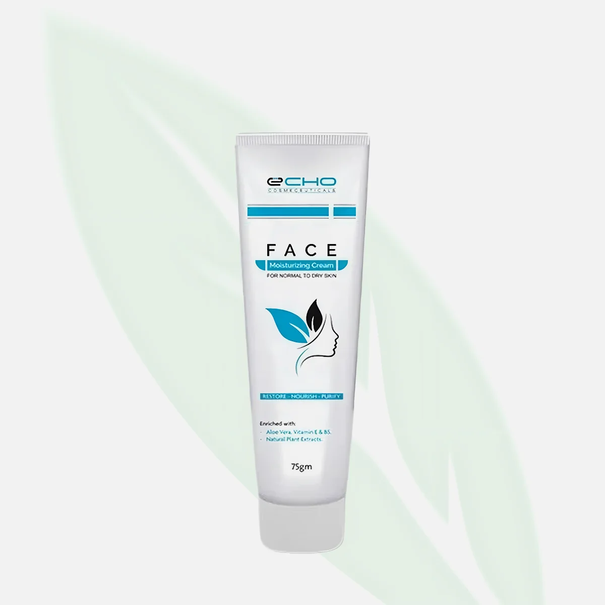 ECHO Face Cream Organic Moisturizer for Dry Skin