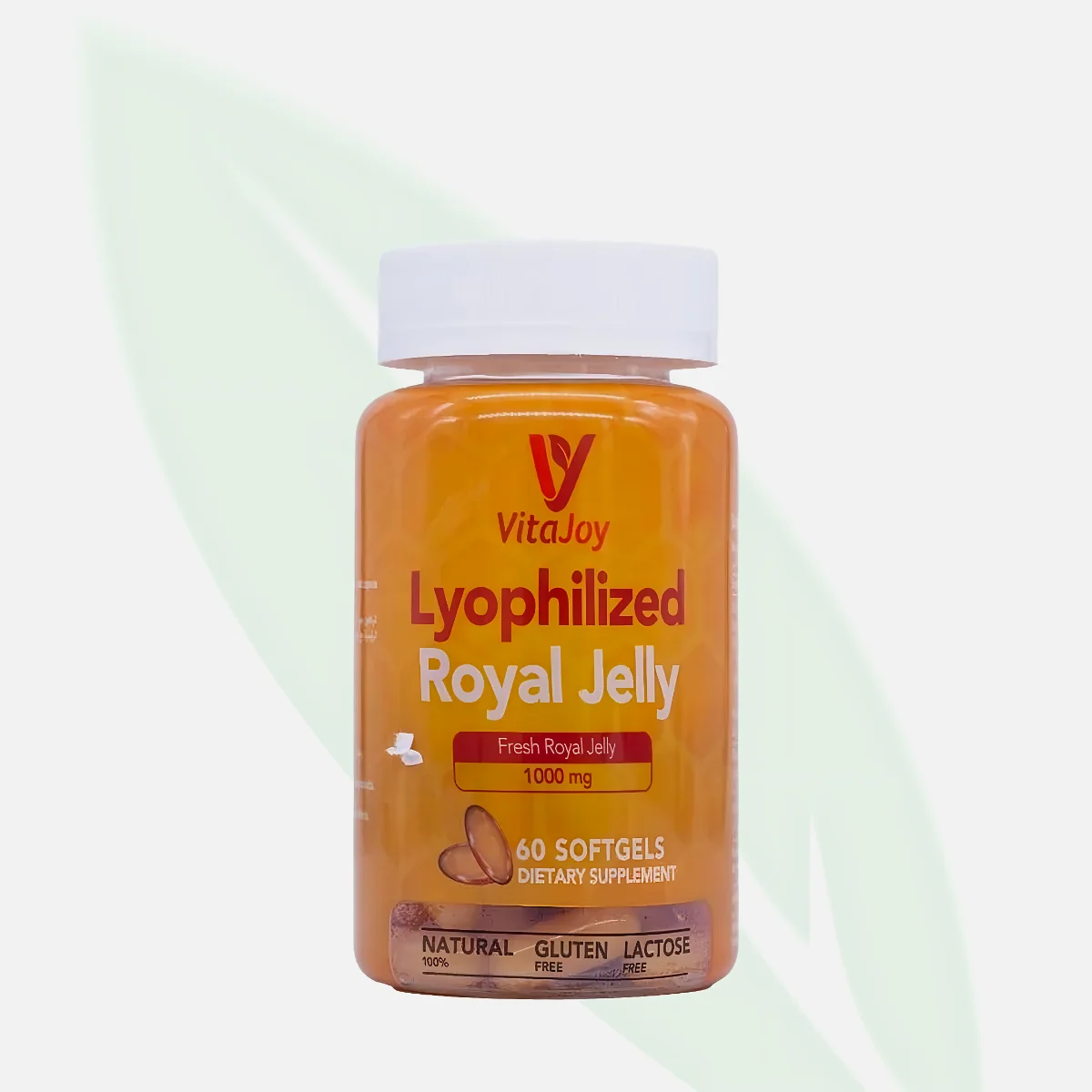 VITAJOY Lyophilized Royal Jelly with Ginseng 60 Softgels