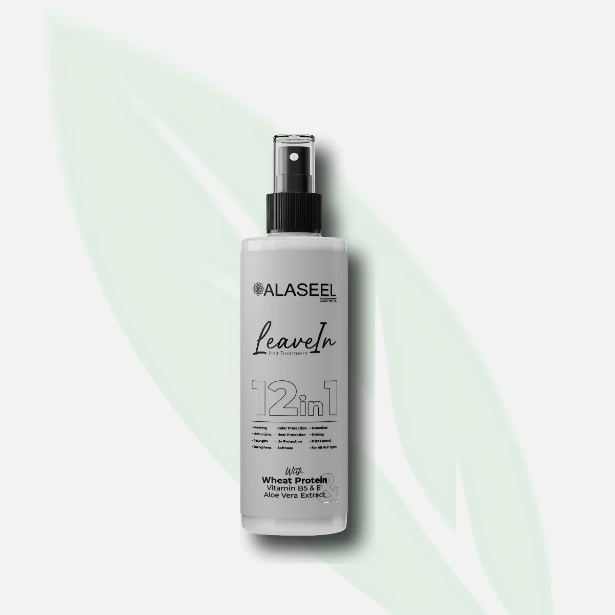 AL-ASEEL Leave-In Wheat Protein Hair Treatment Spray 200ml
