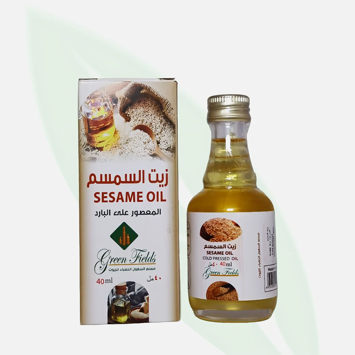 GREEN FIELDS Raw Cold-Pressed Sudanese Sesame Oil 450ml GREEN FIELDS Raw Cold-Pressed Sudanese Sesame Oil 450ml
