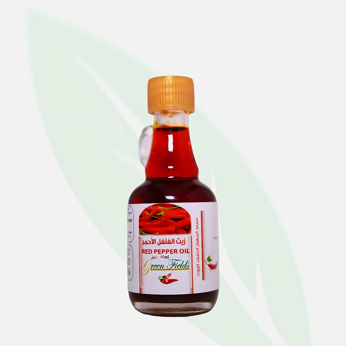 GREEN FIELDS Cayenne Red Pepper Oil in Cold-Pressed Sesame Oil GREEN FIELDS Cayenne Red Pepper Oil in Cold-Pressed Sesame Oil