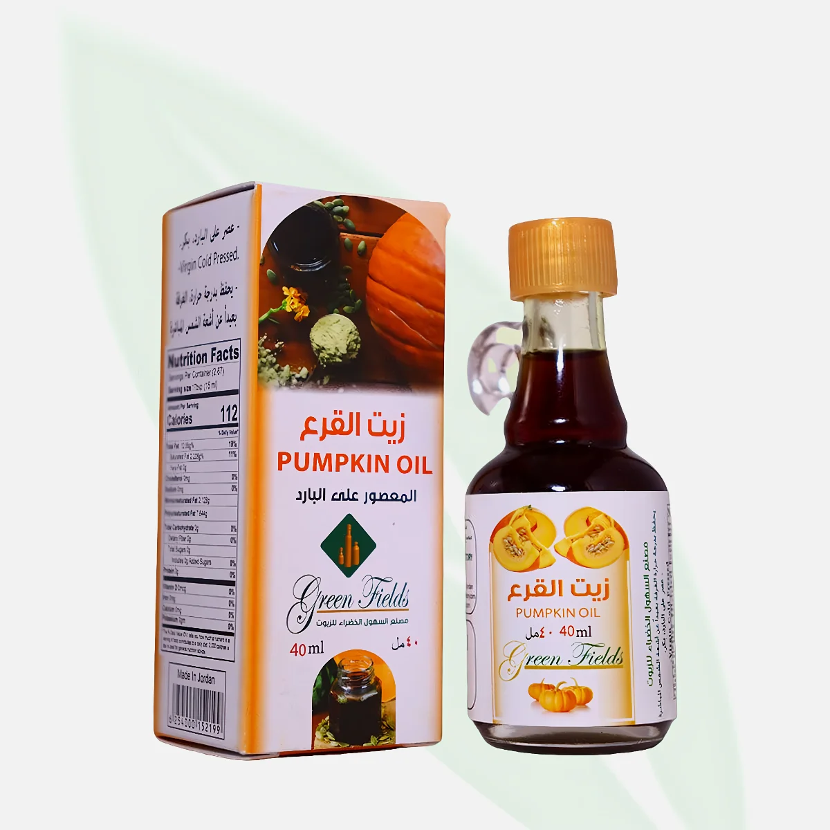 GREEN FIELDS Pumpkin Seed Oil Cold Pressed 40ml GREEN FIELDS Pumpkin Seed Oil Cold Pressed 40ml