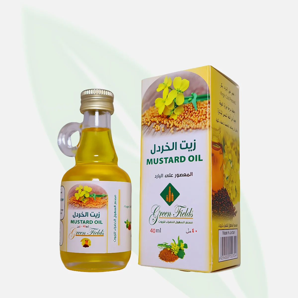 GREEN FIELDS Cold-Pressed Mustard Seed Oil 40ml GREEN FIELDS Cold-Pressed Mustard Seed Oil 40ml