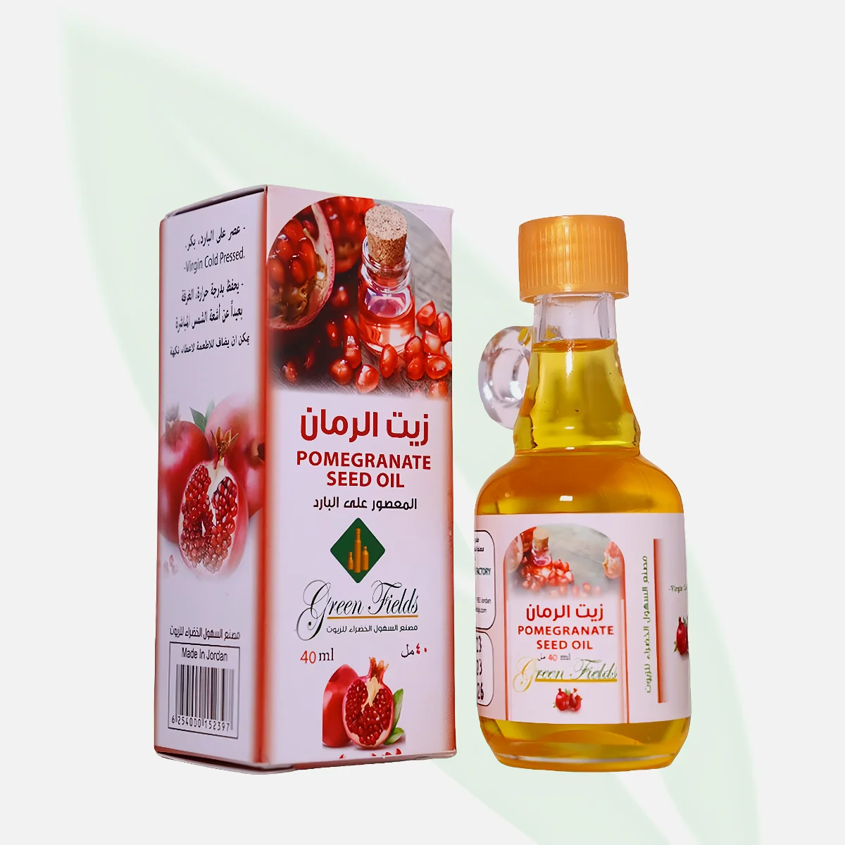 GREEN FIELDS Cold-Pressed Pomegranate Seed Oil 40ml GREEN FIELDS Cold-Pressed Pomegranate Seed Oil 40ml