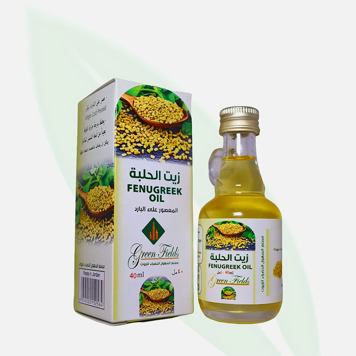 GREEN FIELDS Fenugreek Seed Oil in Cold-Pressed Sesame Oil GREEN FIELDS Fenugreek Seed Oil in Cold-Pressed Sesame Oil