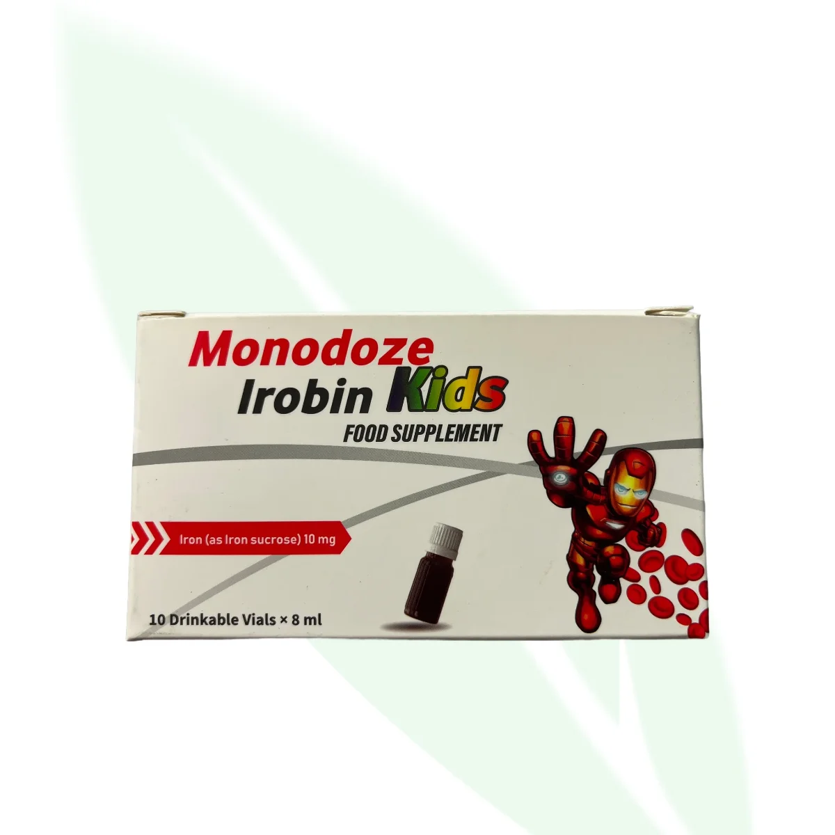 MONODOZE Irobin Kids Iron Supplement Ampoules 10 Amp MONODOZE Irobin Kids Iron Supplement Ampoules 10 Amp
