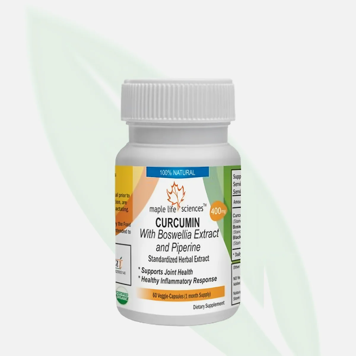 NICE Curcumine & Piperine 400mg - 60 Caps