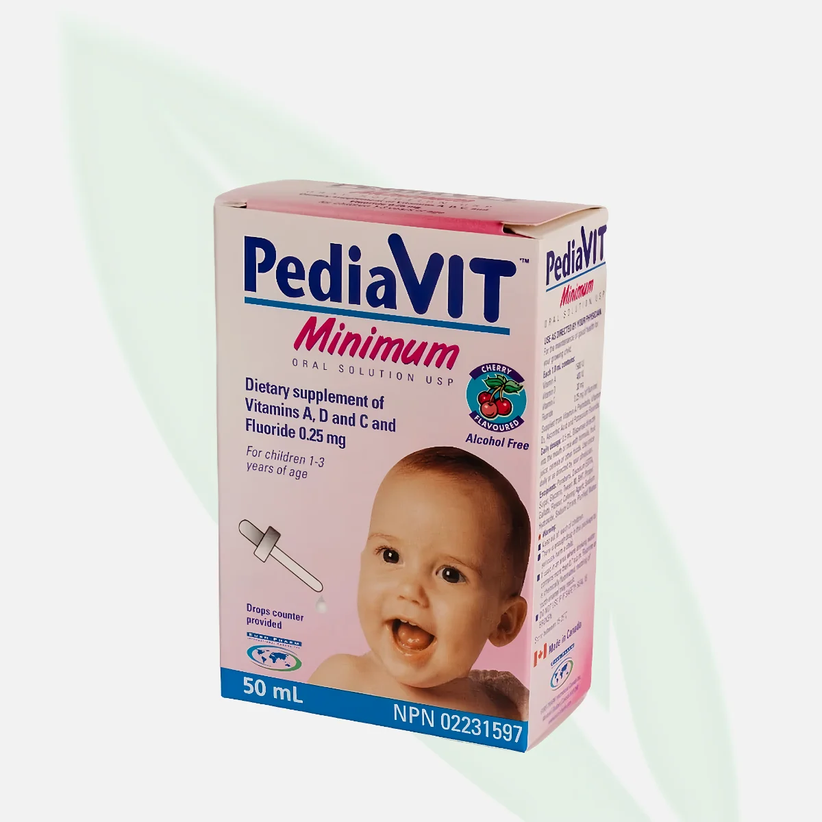 PEDIAVIT Minimum Multivitamin with Fluoride Drops 50ml