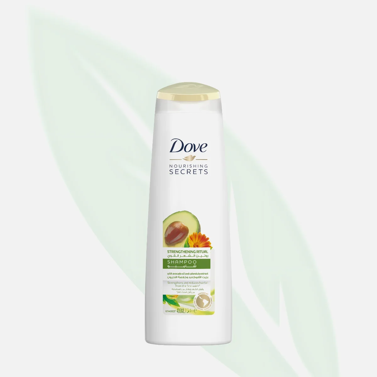 DOVE Avocado & Calendula Strengthening Ritual Shampoo 400ml DOVE Avocado & Calendula Strengthening Ritual Shampoo 400ml