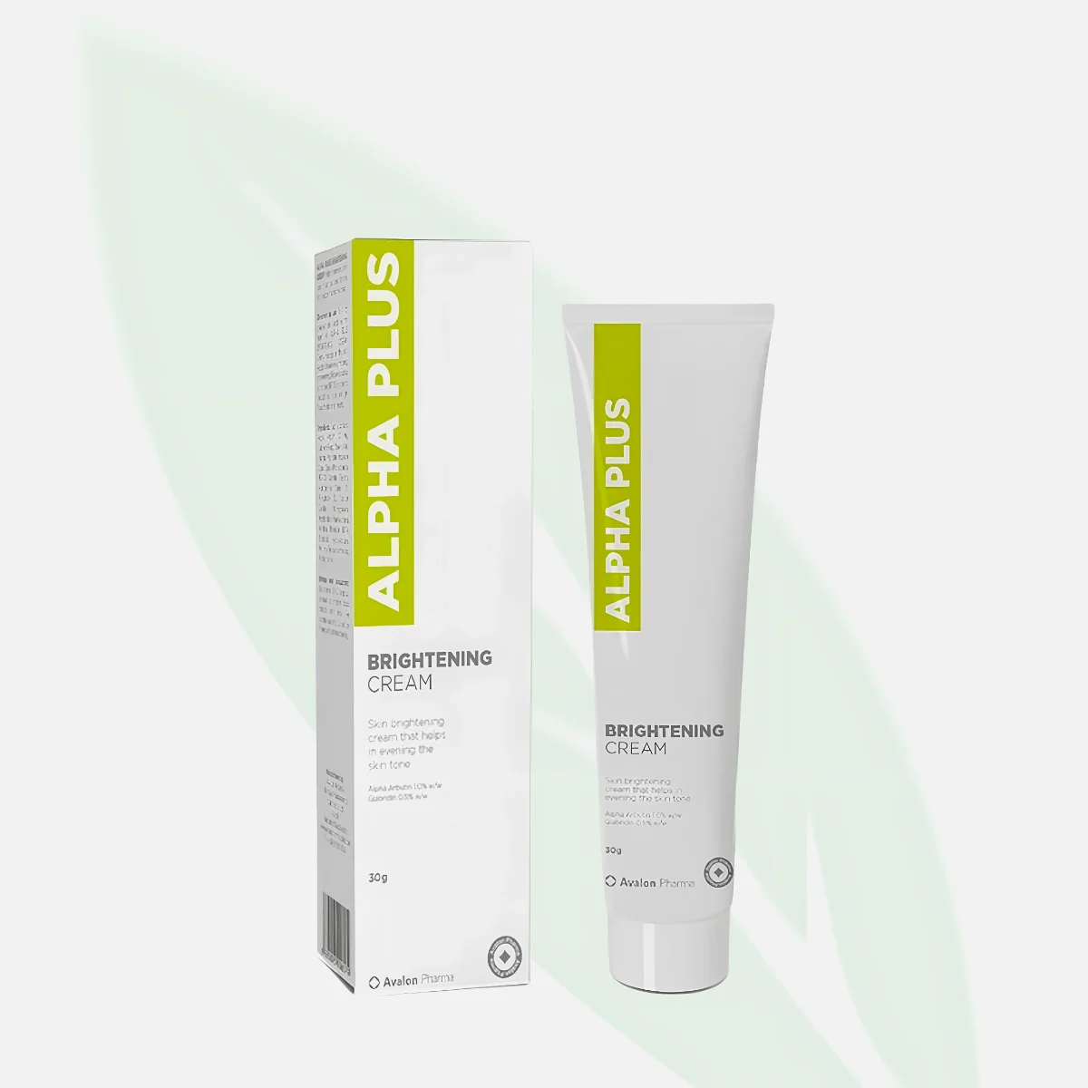 AVALON Alpha Plus Skin Brightening Cream 30g
