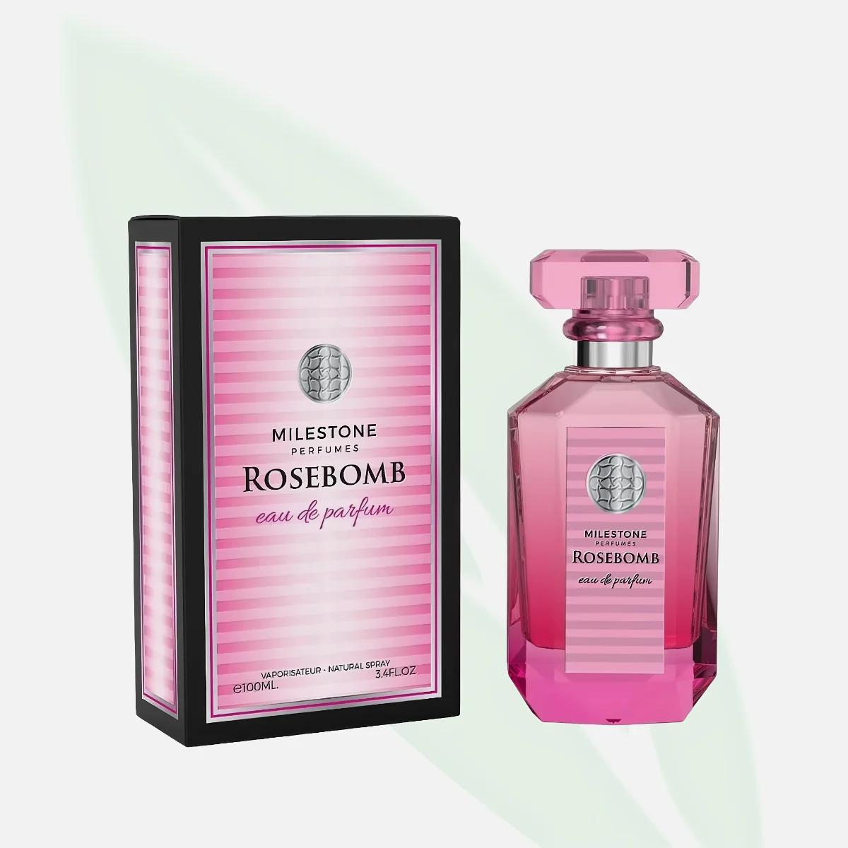 MILESTONE RoseBomb Red Intense Pour Femme Eau de Parfum 100ml MILESTONE RoseBomb Red Intense Pour Femme Eau de Parfum 100ml