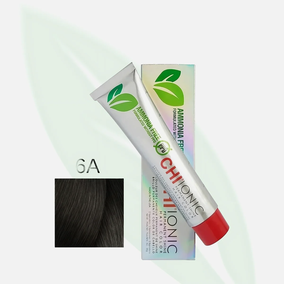 CHI Ionic Shine Shades Liquid Hair Color 6A Light Ash Brown 3oz