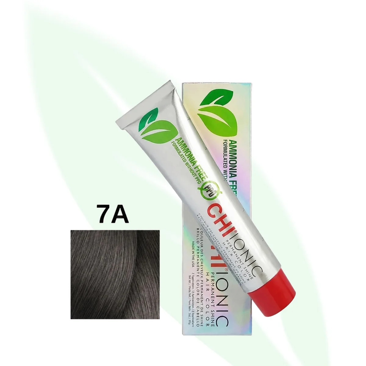CHI Ionic Permanent Shine Hair Color 7A Dark Ash Blonde 90ml