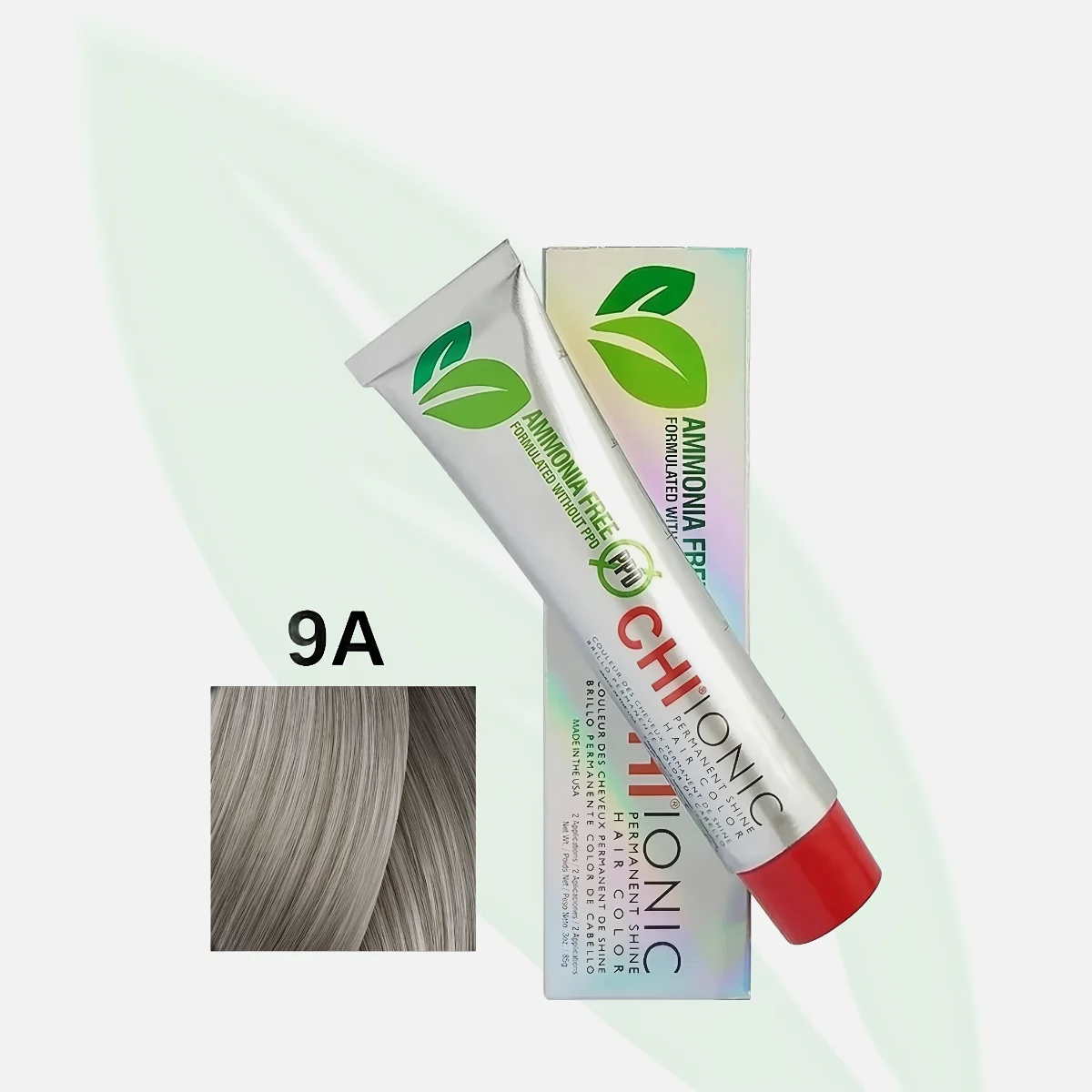 CHI Ionic Permanent Shine Hair Color 9A Light Ash Blonde 90ml