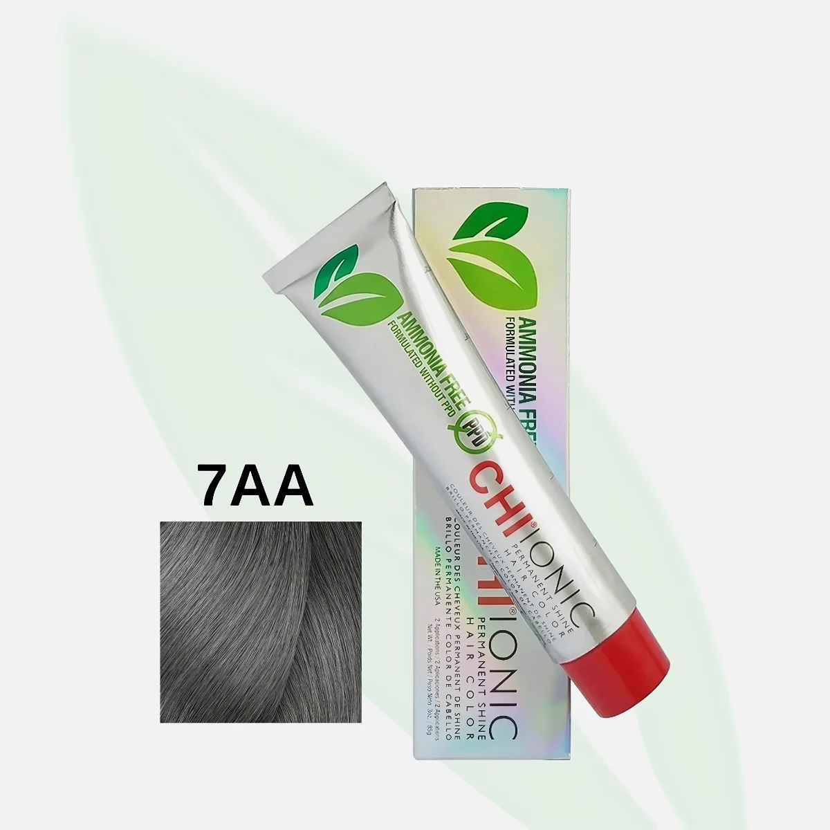 CHI Ionic Color 7AA Dark Ash Ash Blonde Permanent Hair Color 3oz