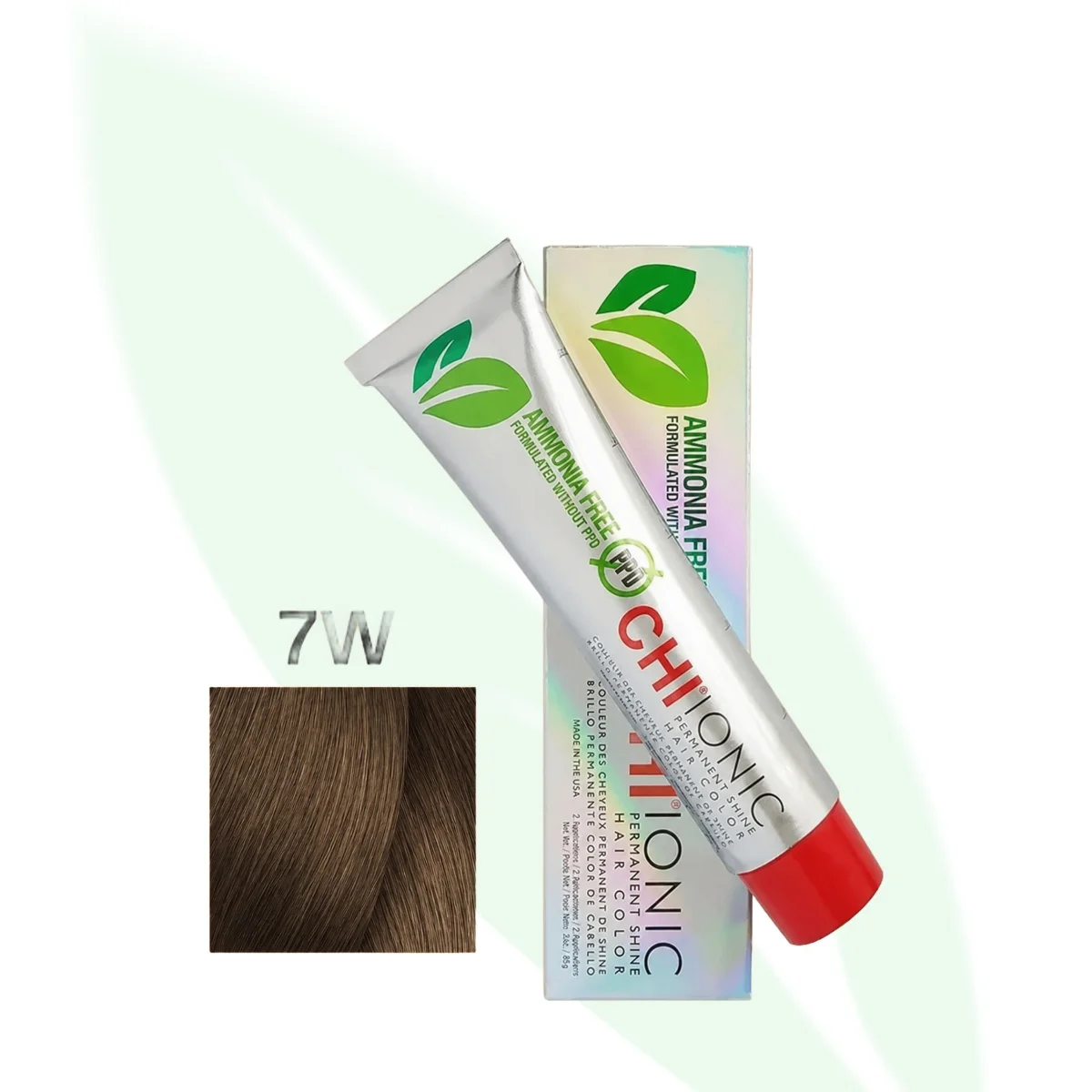 CHI Ionic Color 7W Dark Warm Blonde Permanent Hair Color 3oz CHI Ionic Color 7W Dark Warm Blonde Permanent Hair Color 3oz