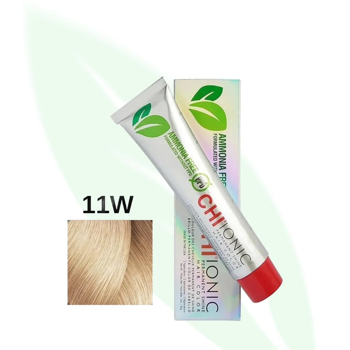CHI Ionic Permanent Cream Hair Color 11W Extra Light Warm Blonde CHI Ionic Permanent Cream Hair Color 11W Extra Light Warm Blonde