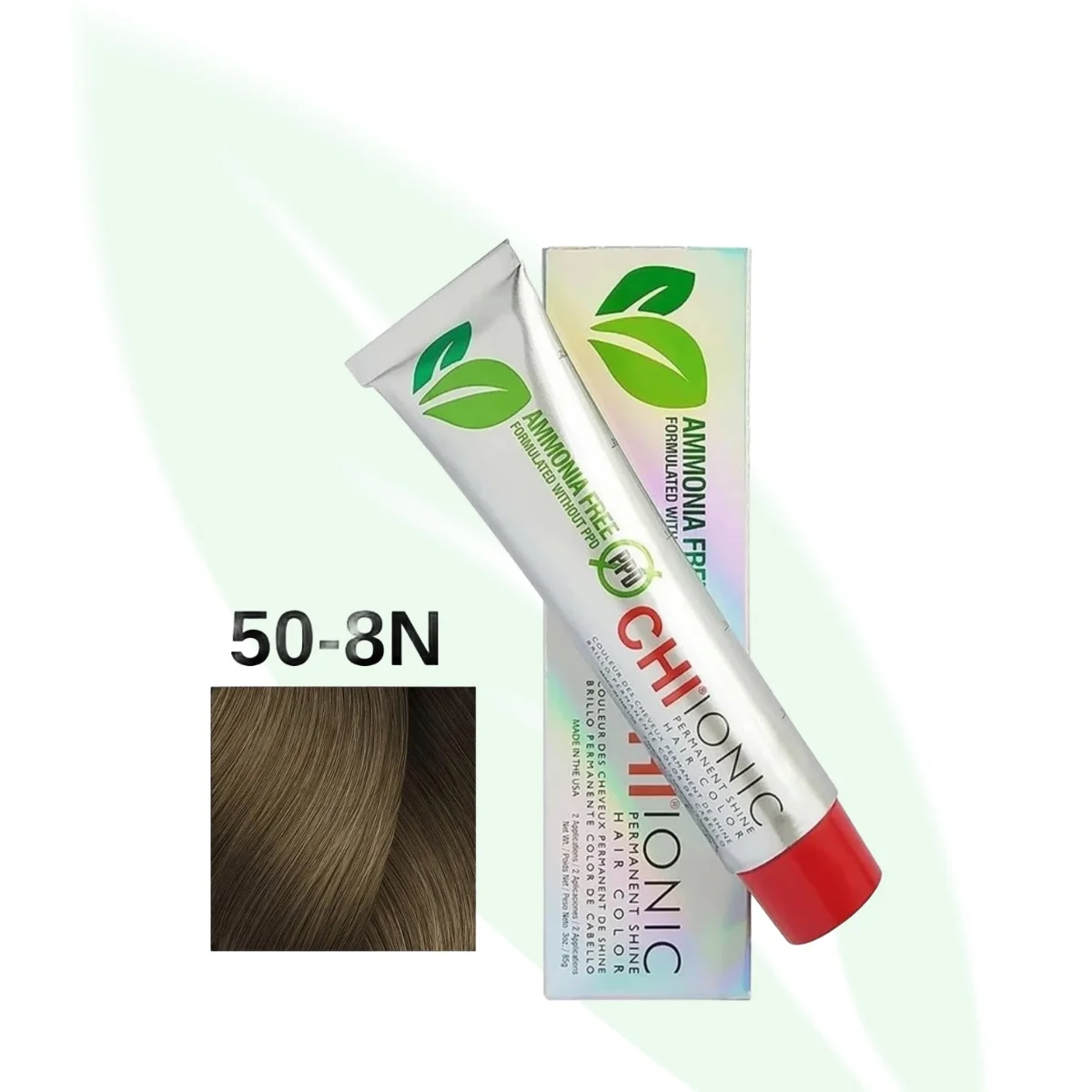CHI Ionic Shine Shades Liquid Hair Color 50-8N Medium Natural Blonde 90ml