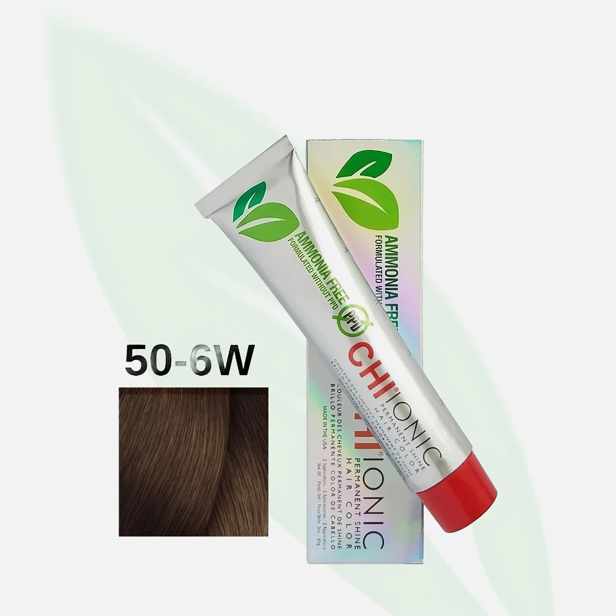 CHI Ionic Shine Shades Liquid Hair Color 50-6W Light Natural Warm Brown 90ml
