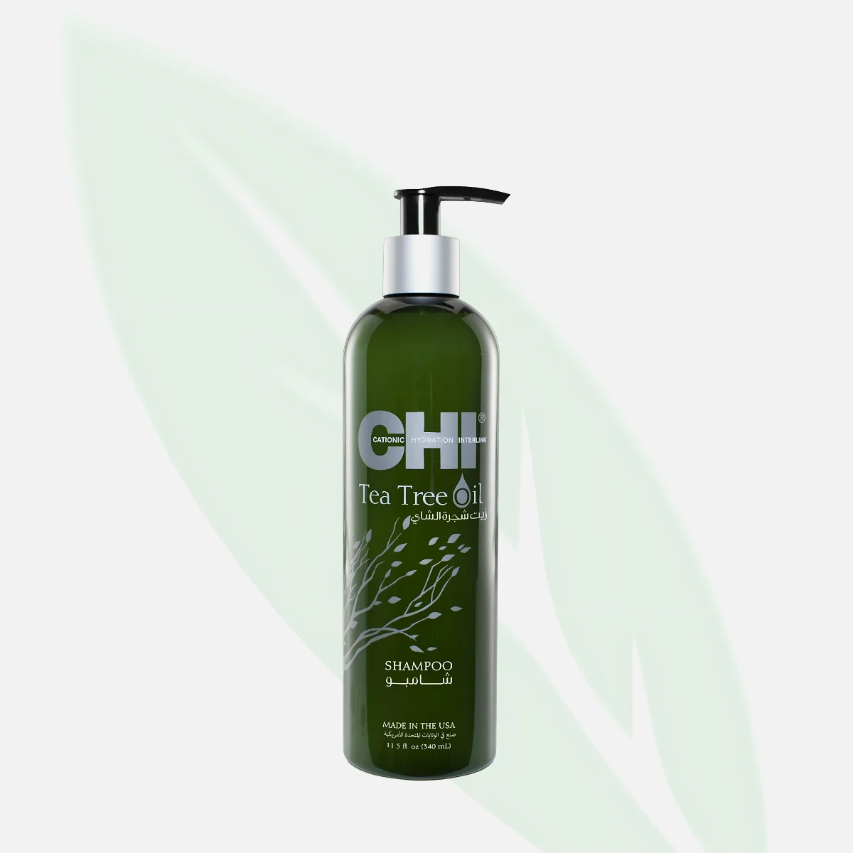CHI Tea Tree Oil Purifying Scalp Shampoo for All Hair Types 340ml CHI Tea Tree Oil Purifying Scalp Shampoo for All Hair Types 340ml